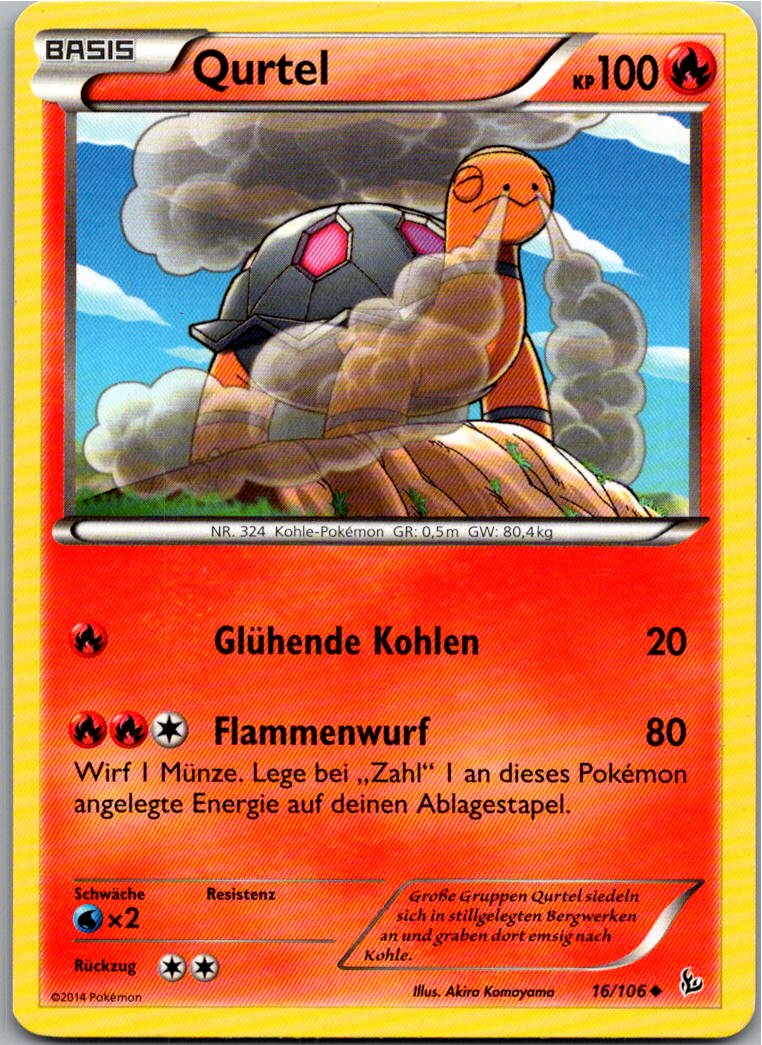 Qurtel 16/106 Flammenmeer – Vorderseite