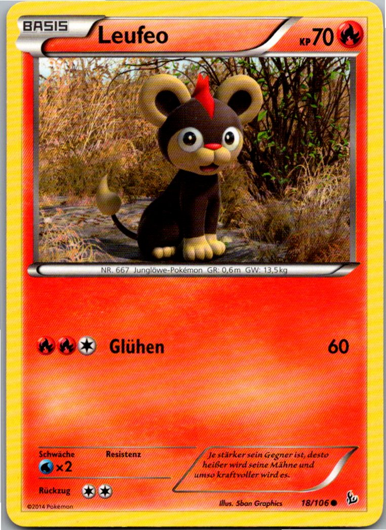 Leufeo 18/106 Flammenmeer – Vorderseite