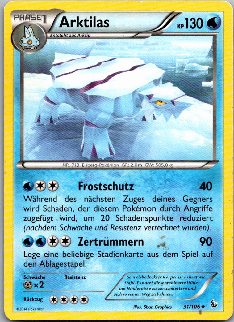 Arktilas 31/106 Flammenmeer – Vorderseite
