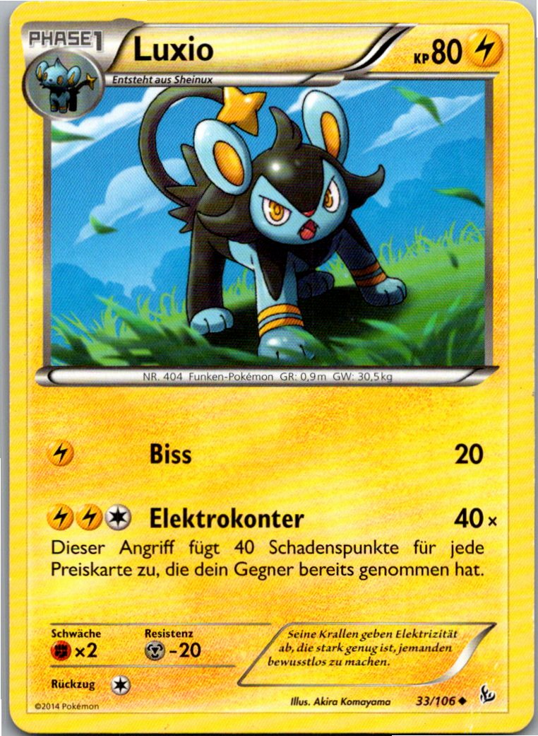 Luxio 33/106 Flammenmeer – Vorderseite