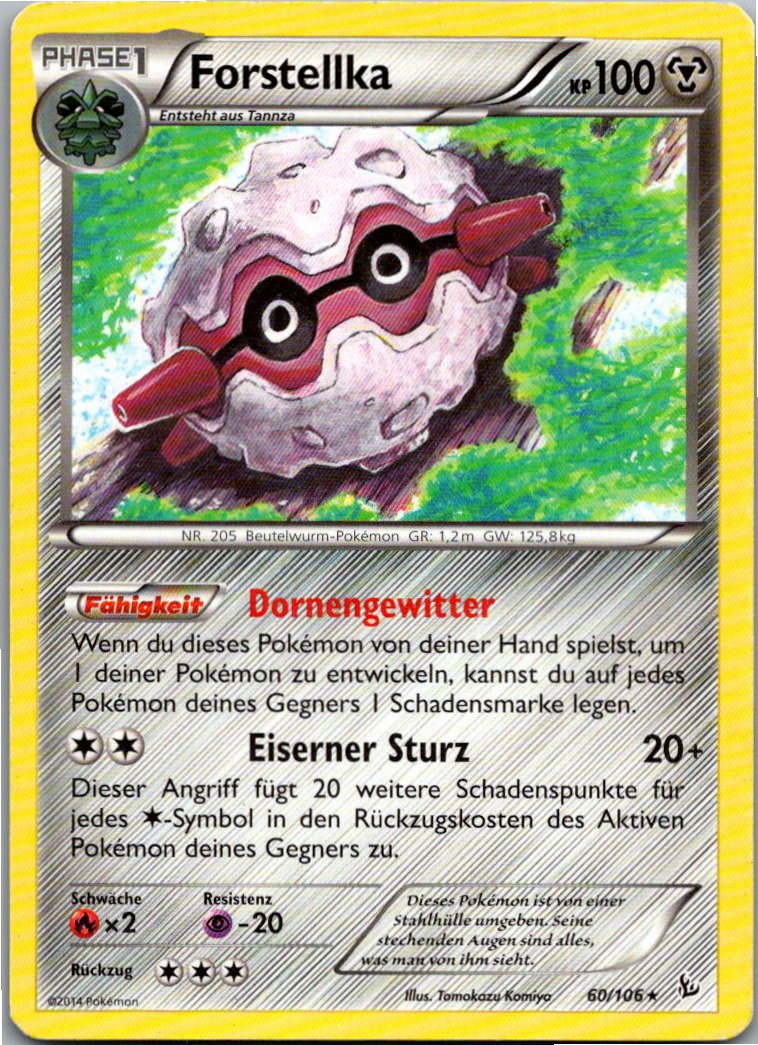 Forstellka 60/106 Flammenmeer – Vorderseite