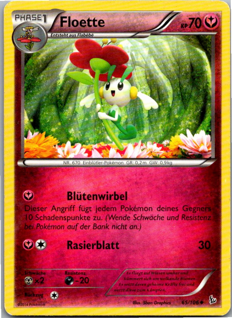 Floette 65/106 Flammenmeer – Vorderseite