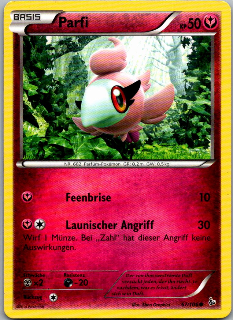 Parfi 67/106 Flammenmeer – Vorderseite