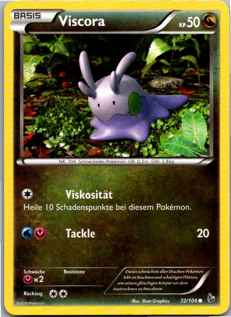 Viscora 72/106 Flammenmeer – Vorderseite