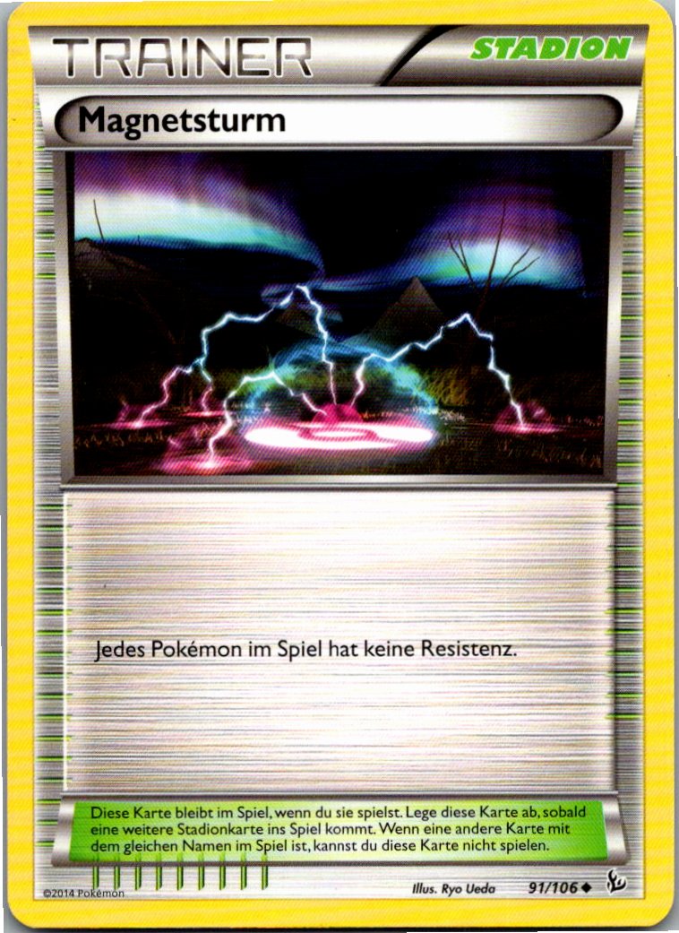 Magnetsturm 91/106 Flammenmeer – Vorderseite