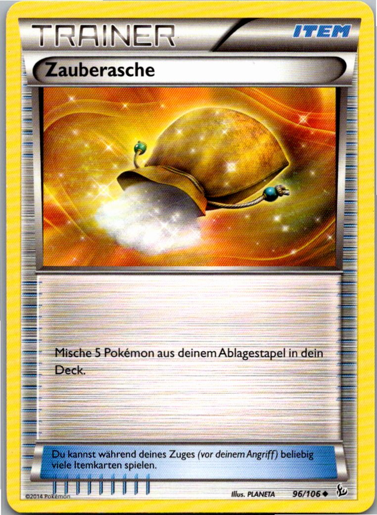 Zauberasche 96/106 Flammenmeer – Vorderseite