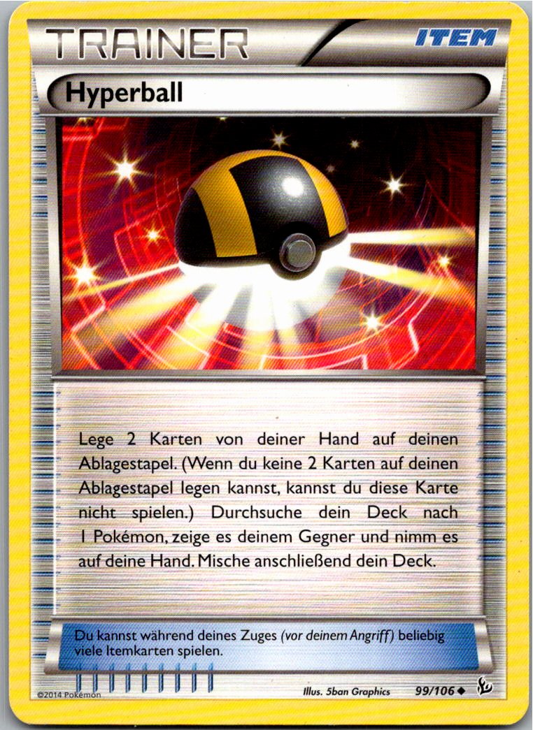 Hyperball 99/106 Flammenmeer – Vorderseite
