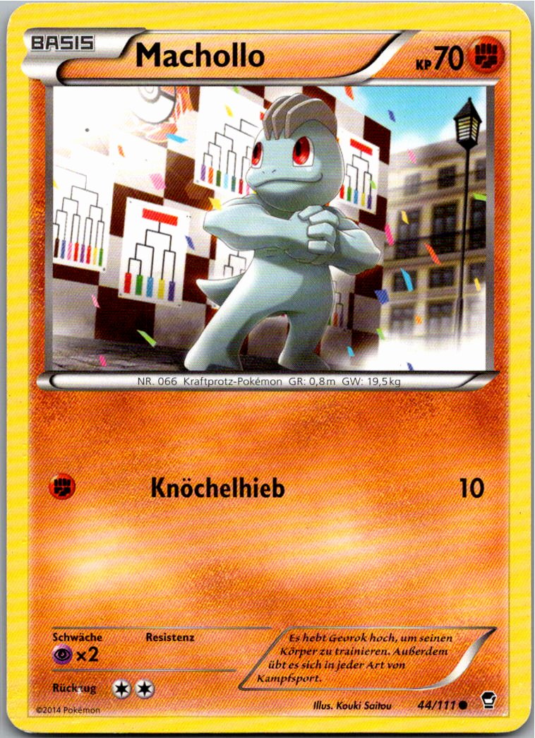 Machollo 44/111 Fliegende Fäuste – Vorderseite