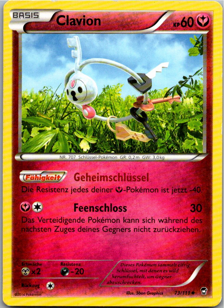 Clavion 73/111 Fliegende Fäuste – Vorderseite