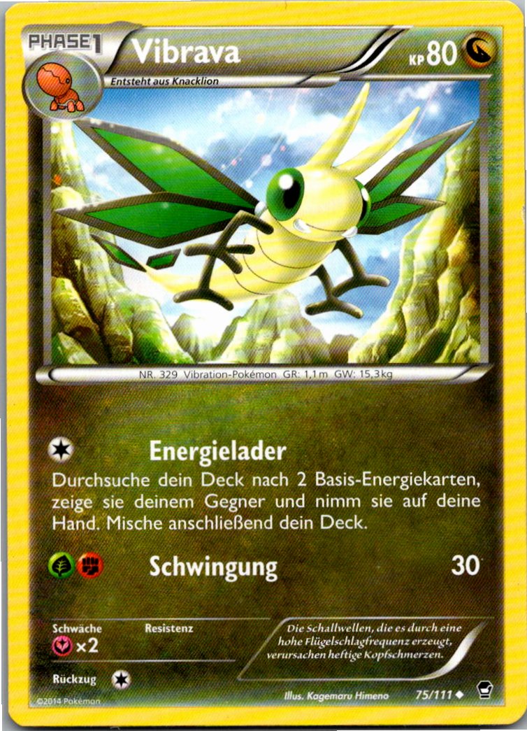 Vibrava 75/111 Fliegende Fäuste – Vorderseite