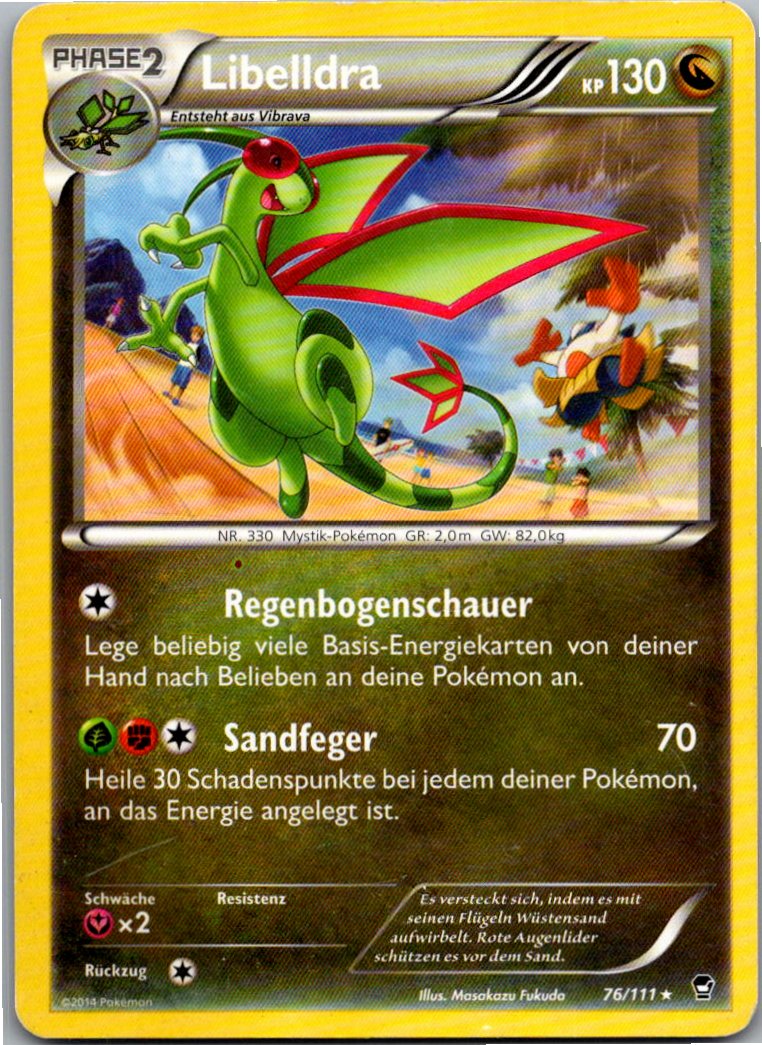 Libelldra 76/111 Fliegende Fäuste – Vorderseite