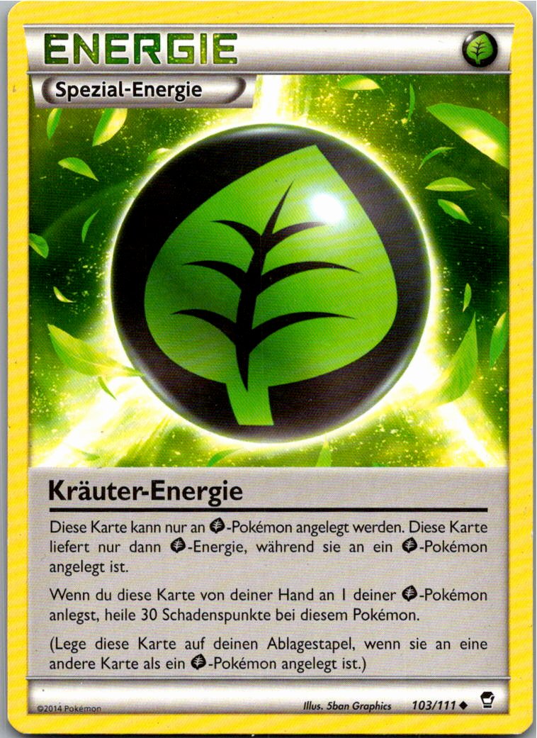 Kräuter-Energie 103/111 Fliegende Fäuste – Vorderseite