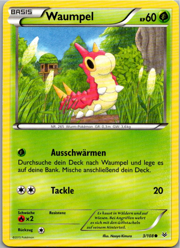 Waumpel 3/108 Drachenleuchten – Vorderseite
