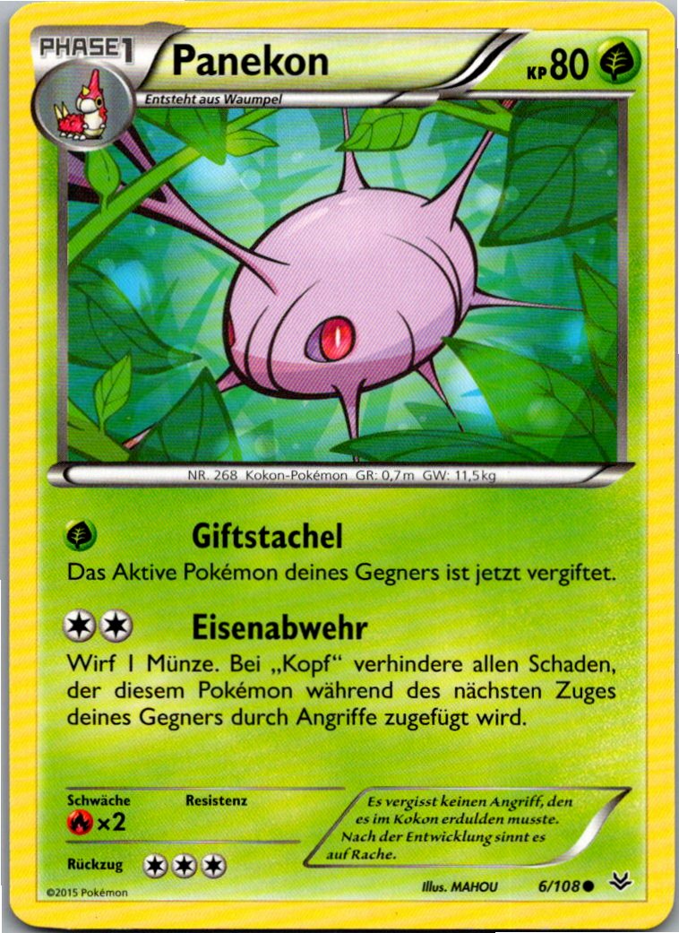 Panekon 6/108 Drachenleuchten – Vorderseite
