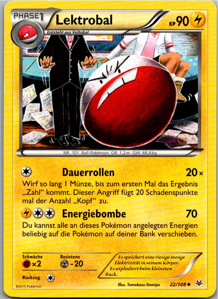 Lektrobal 22/108 Drachenleuchten – Vorderseite