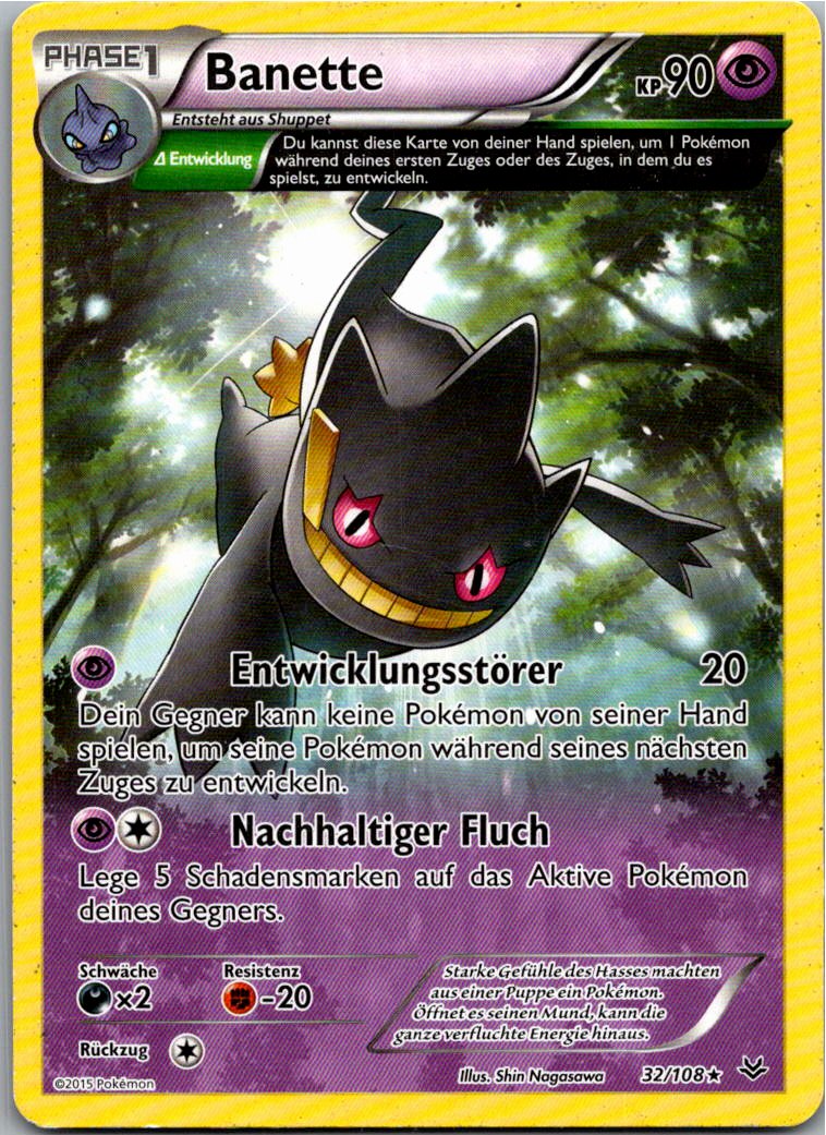 Banette 32/108 Drachenleuchten – Vorderseite