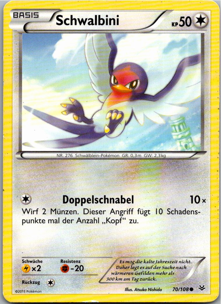 Schwalbini 70/108 Drachenleuchten – Vorderseite