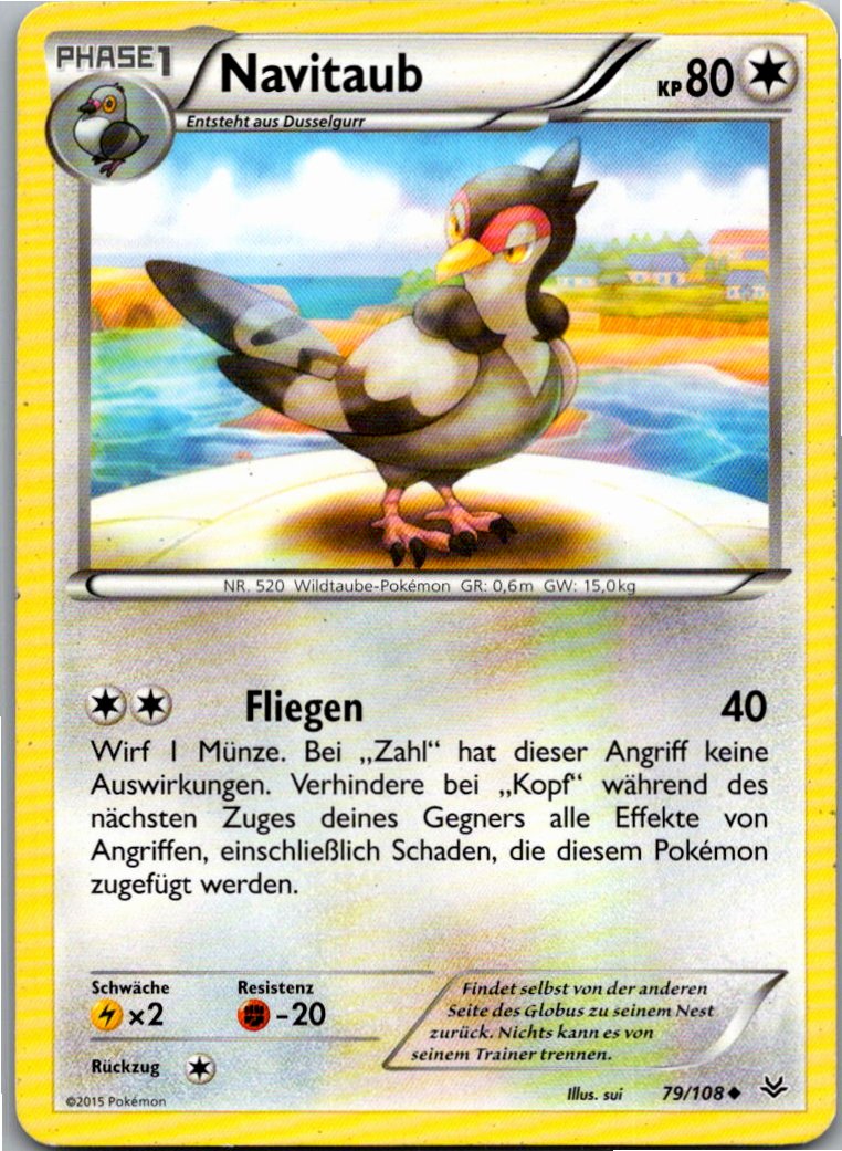 Navitaub 79/108 Drachenleuchten – Vorderseite