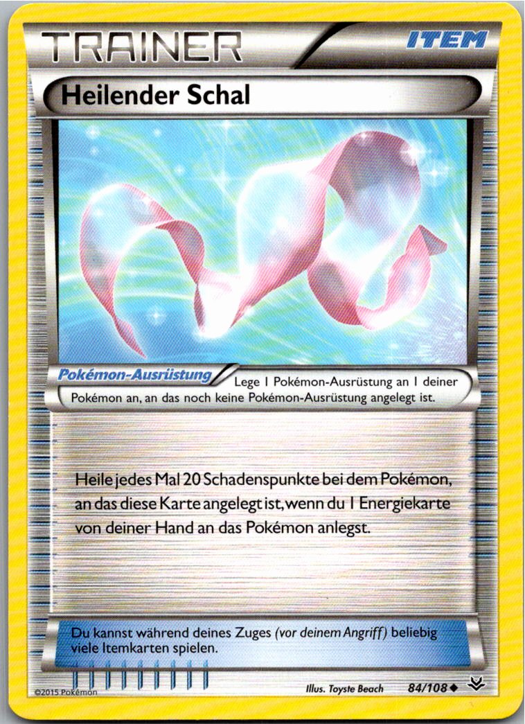 Heilender Schal 84/108 Drachenleuchten – Vorderseite
