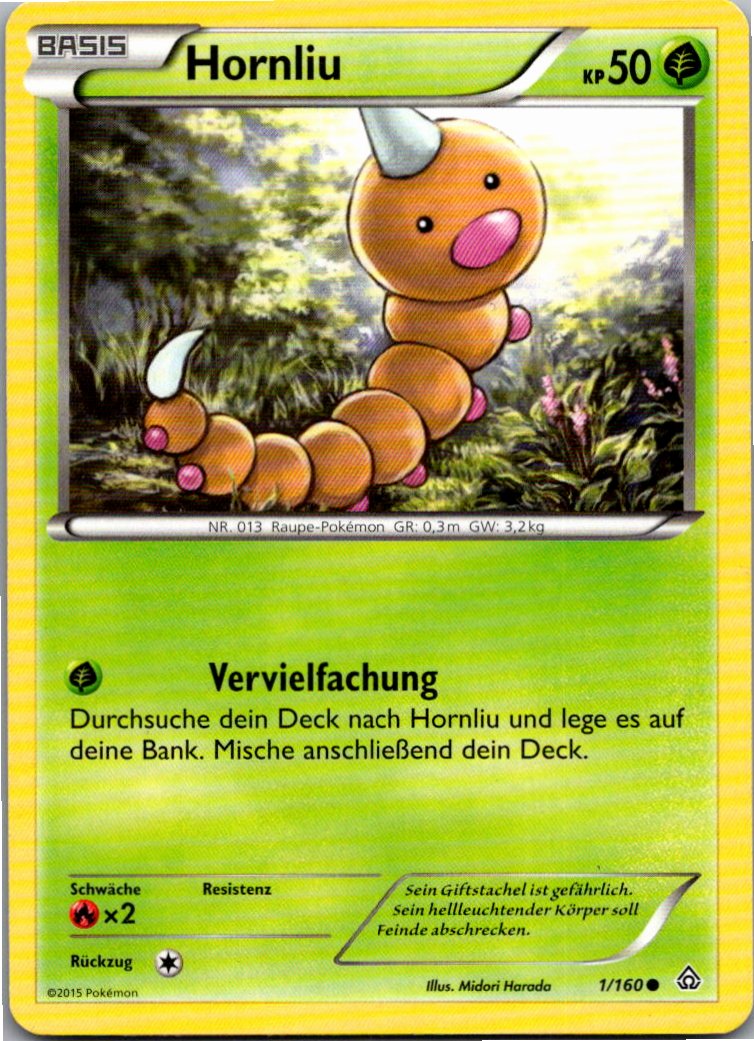 Hornliu 1/160 Protoschock – Vorderseite