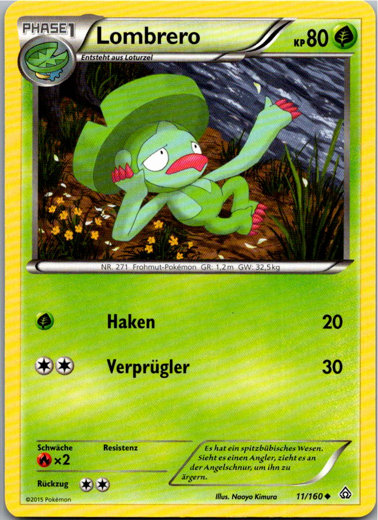 Lombrero 11/160 Protoschock – Vorderseite