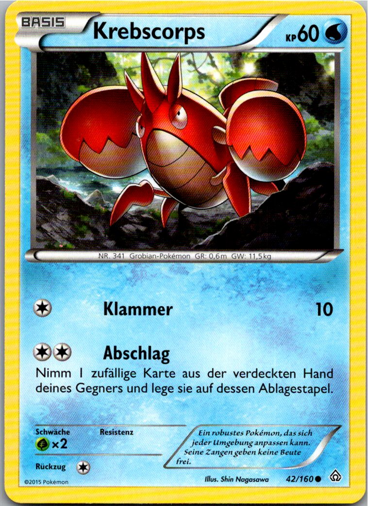 Krebscorps 42/160 Protoschock – Vorderseite