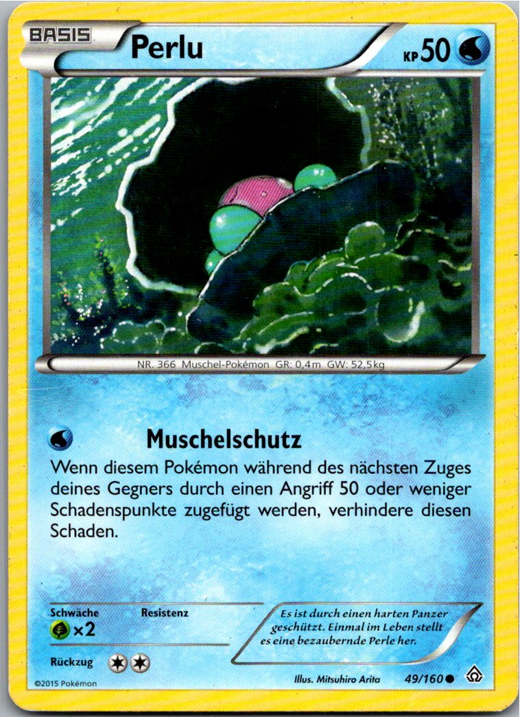 Perlu 49/160 Protoschock – Vorderseite