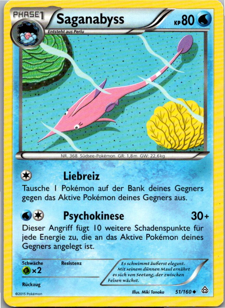 Saganabyss 51/160 Protoschock – Vorderseite