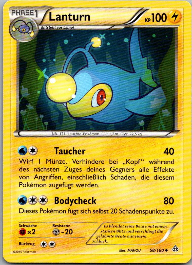 Lanturn 58/160 Protoschock – Vorderseite