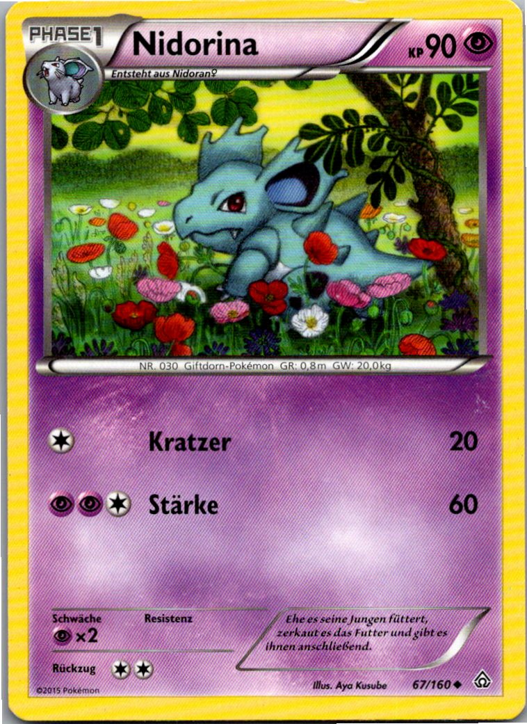 Nidorina 67/160 Protoschock – Vorderseite