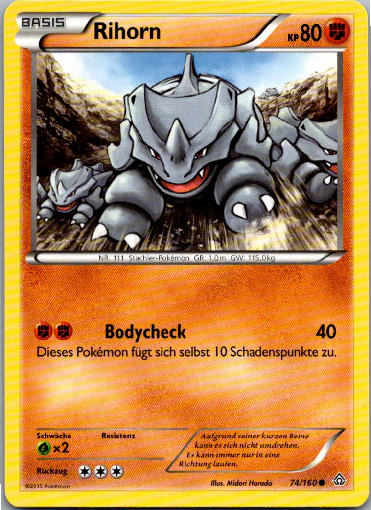Rihorn 74/160 Protoschock – Vorderseite