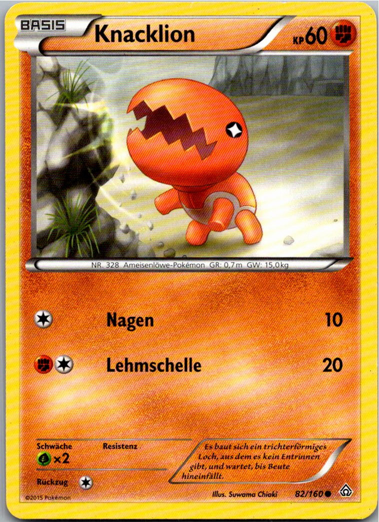 Knacklion 82/160 Protoschock – Vorderseite