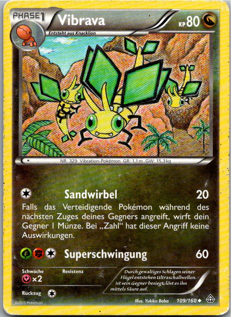 Vibrava 109/160 Protoschock – Vorderseite