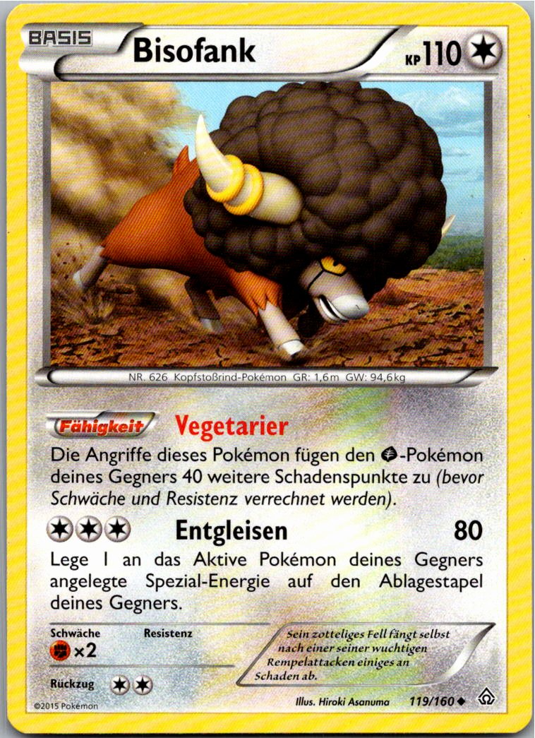 Bisofank 119/160 Protoschock – Vorderseite