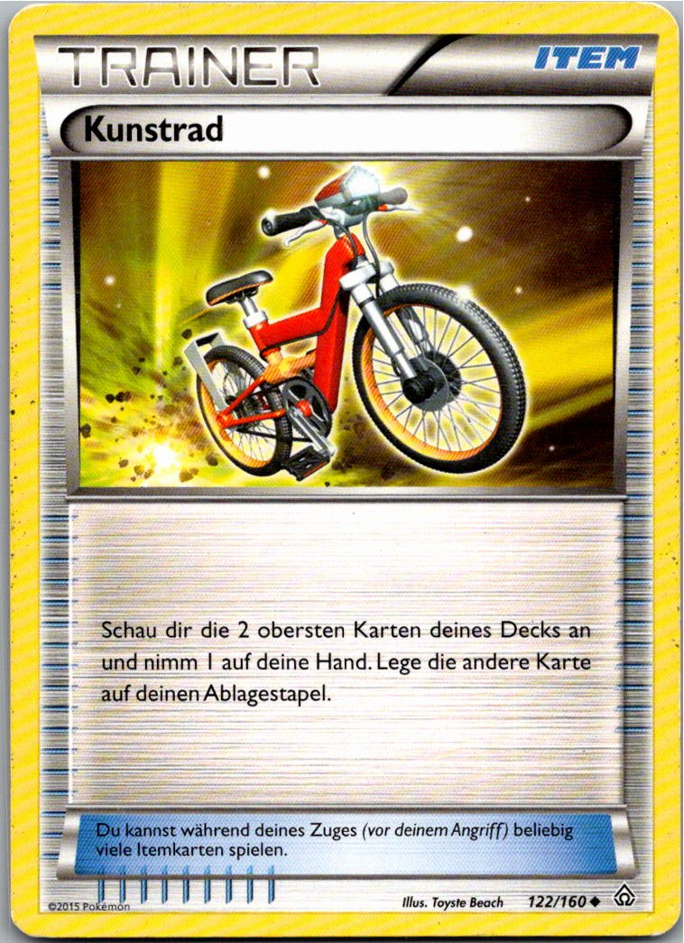 Kunstrad 122/160 Protoschock – Vorderseite