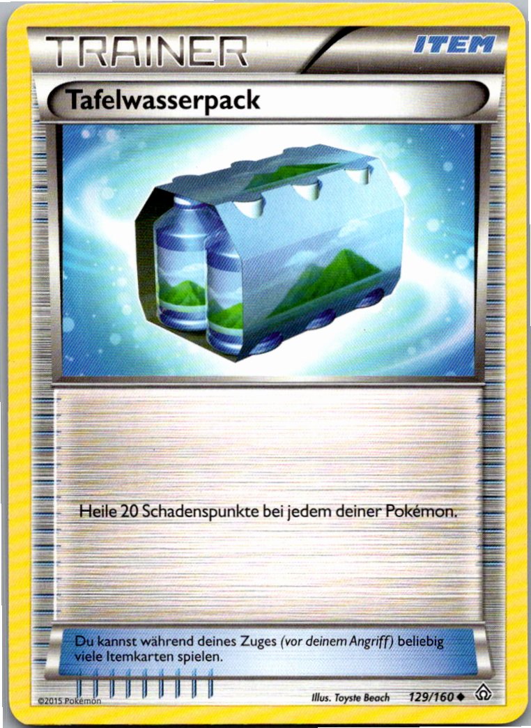 Tafelwasserpack 129/160 Protoschock – Vorderseite