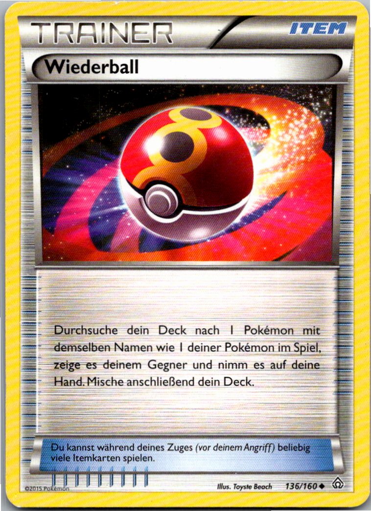 Wiederball 136/160 Protoschock – Vorderseite