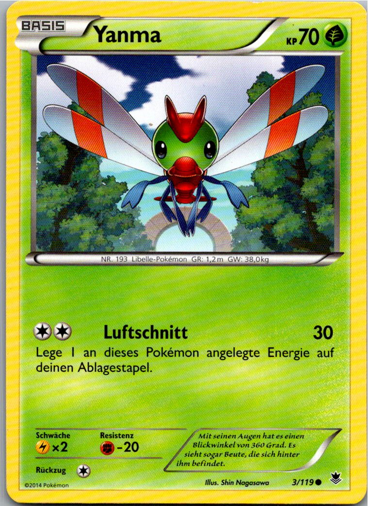 Yanma 3/119 Phantomkräfte – Vorderseite