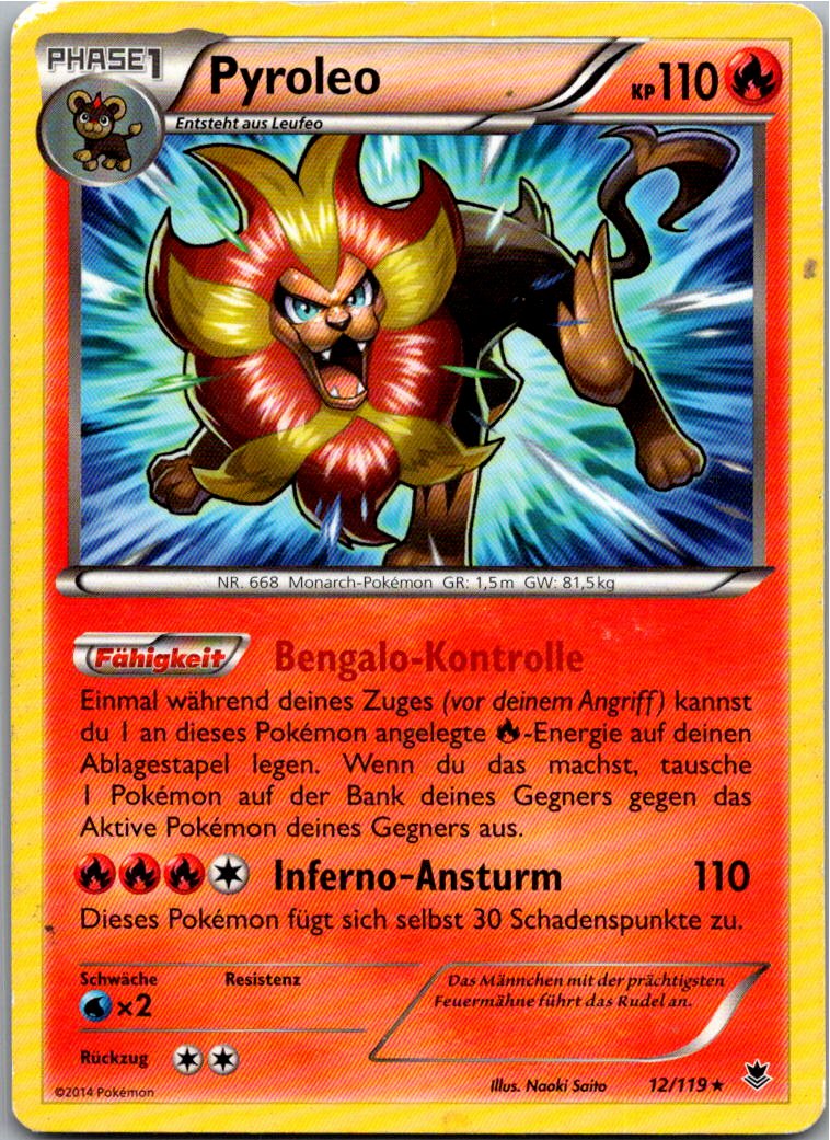 Pyroleo 12/119 Phantomkräfte – Vorderseite