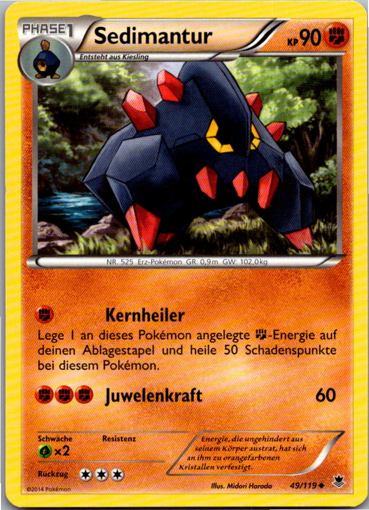 Sedimantur 49/119 Phantomkräfte – Vorderseite
