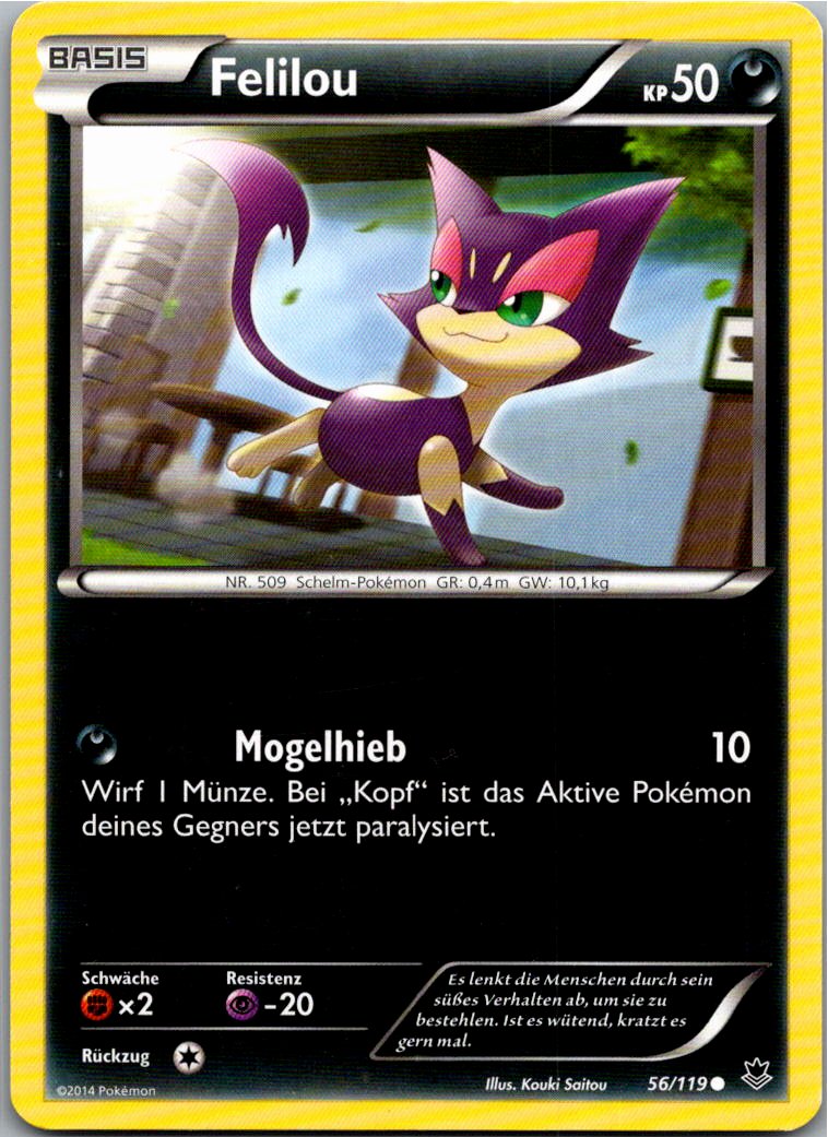 Felilou 56/119 Phantomkräfte – Vorderseite