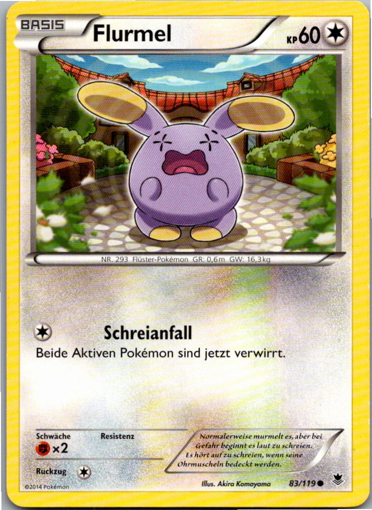 Flurmel 83/119 Phantomkräfte – Vorderseite