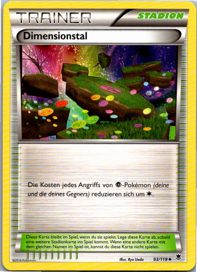Dimensionstal 93/119 Phantomkräfte – Vorderseite