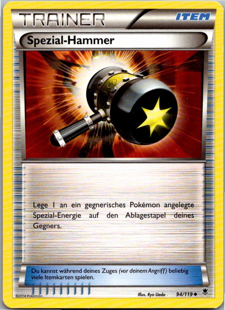 Spezial-Hammer 94/119 Phantomkräfte – Vorderseite