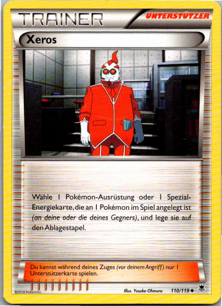 Xeros 110/119 Phantomkräfte – Vorderseite