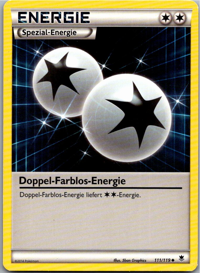 Doppel-Farblos-Energie 111/119 Phantomkräfte – Vorderseite