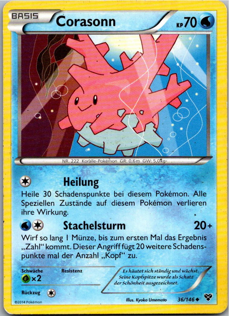 Corasonn 36/146 XY – Vorderseite