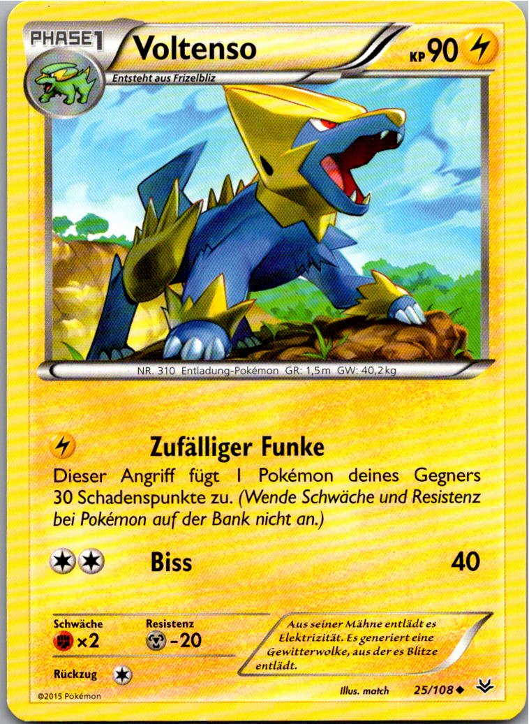 Voltenso 25/108 Drachenleuchten – Vorderseite