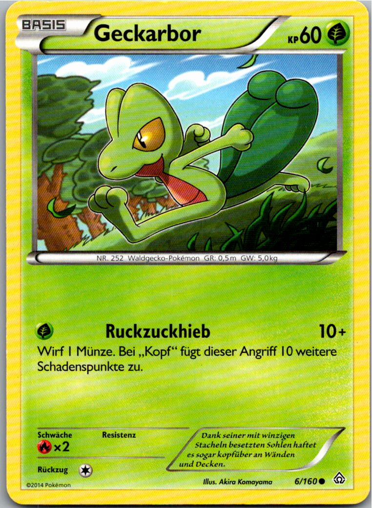 Geckarbor 6/160 Protoschock – Vorderseite