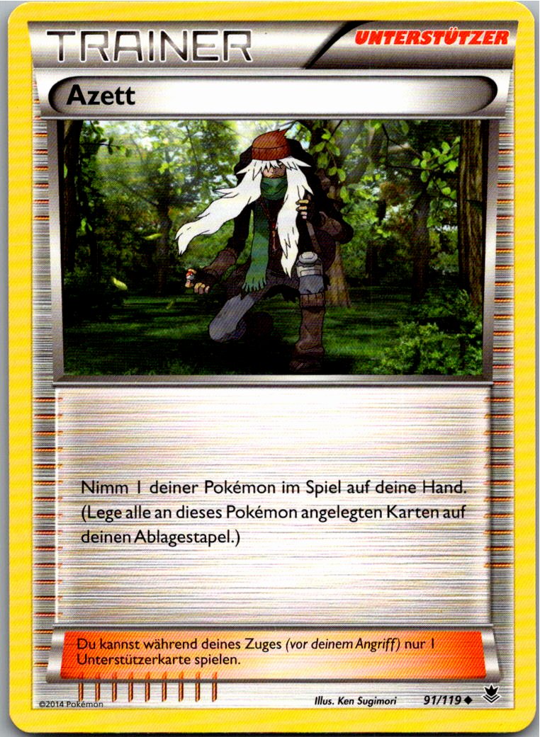 Azett 91/119 Phantomkräfte – Vorderseite